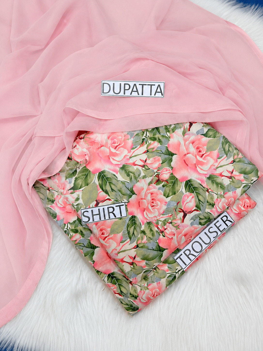 DORIYA LAWN PRINTED 3PC T-004