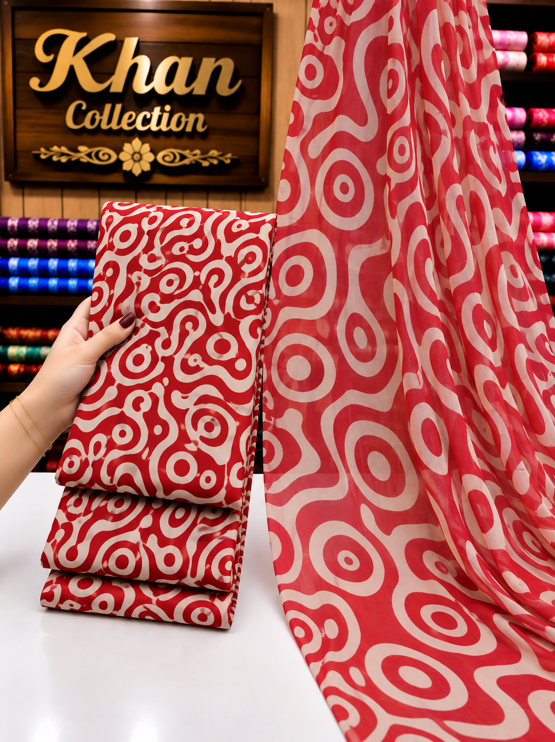Winter Digital Printed Linen 3Pc With Bamber Chiffon Duppta