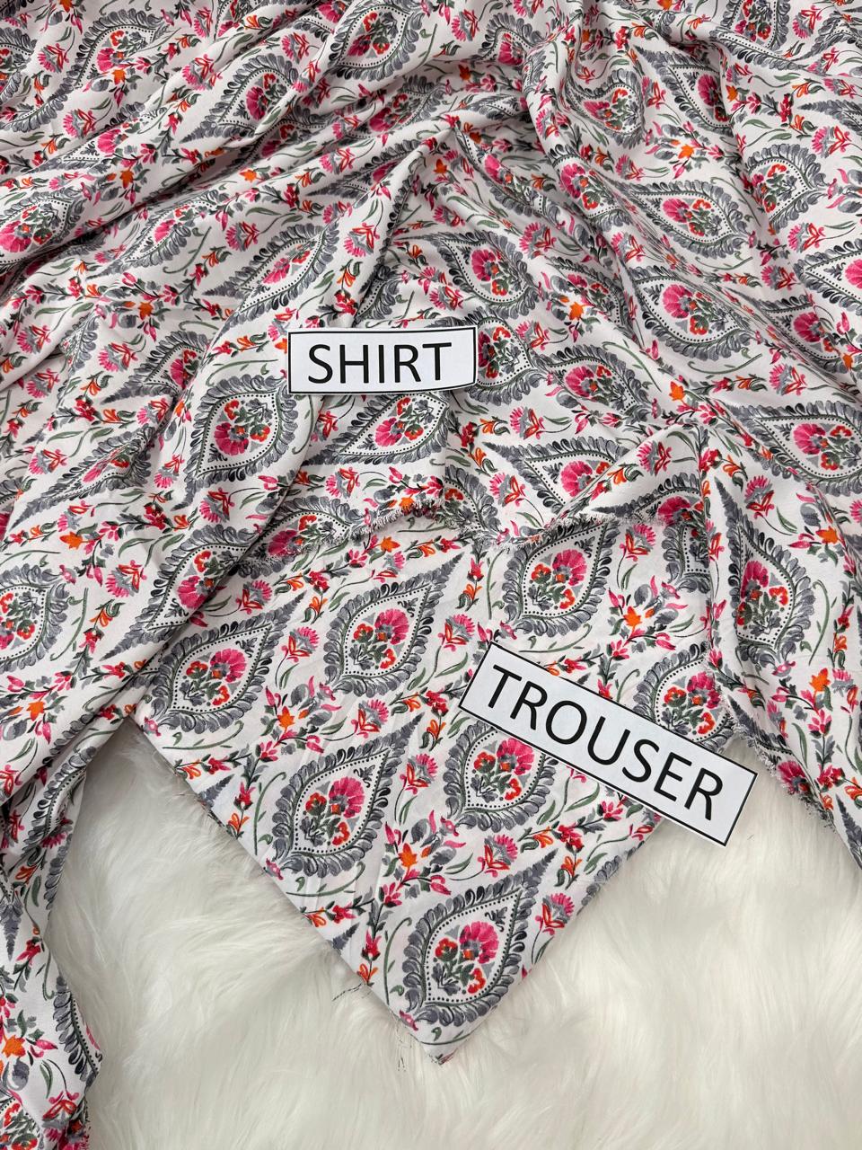 DORIYA LAWN PRINTED 2PC D-165