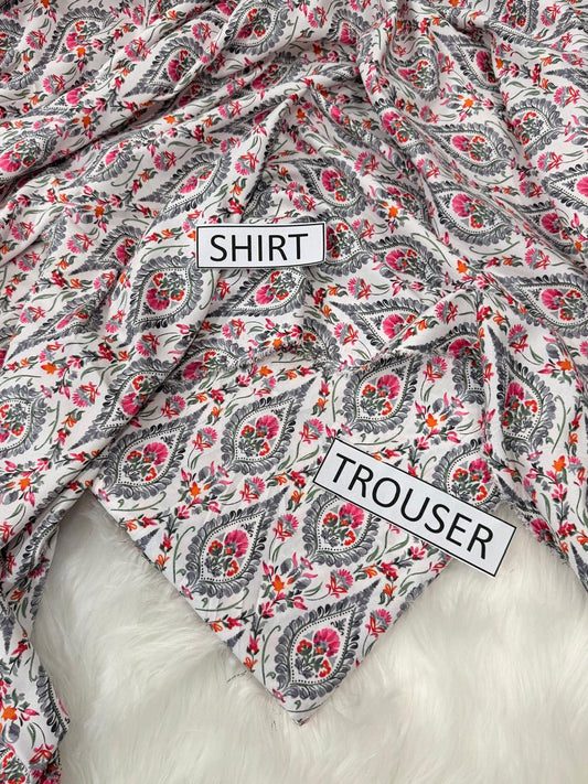 DORIYA LAWN PRINTED 2PC D-165