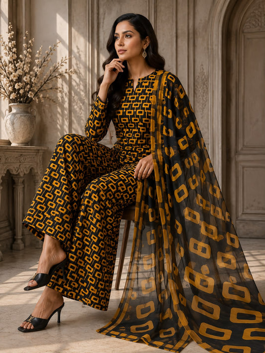 Premium Lawn 3pc With Bamber Dupatta